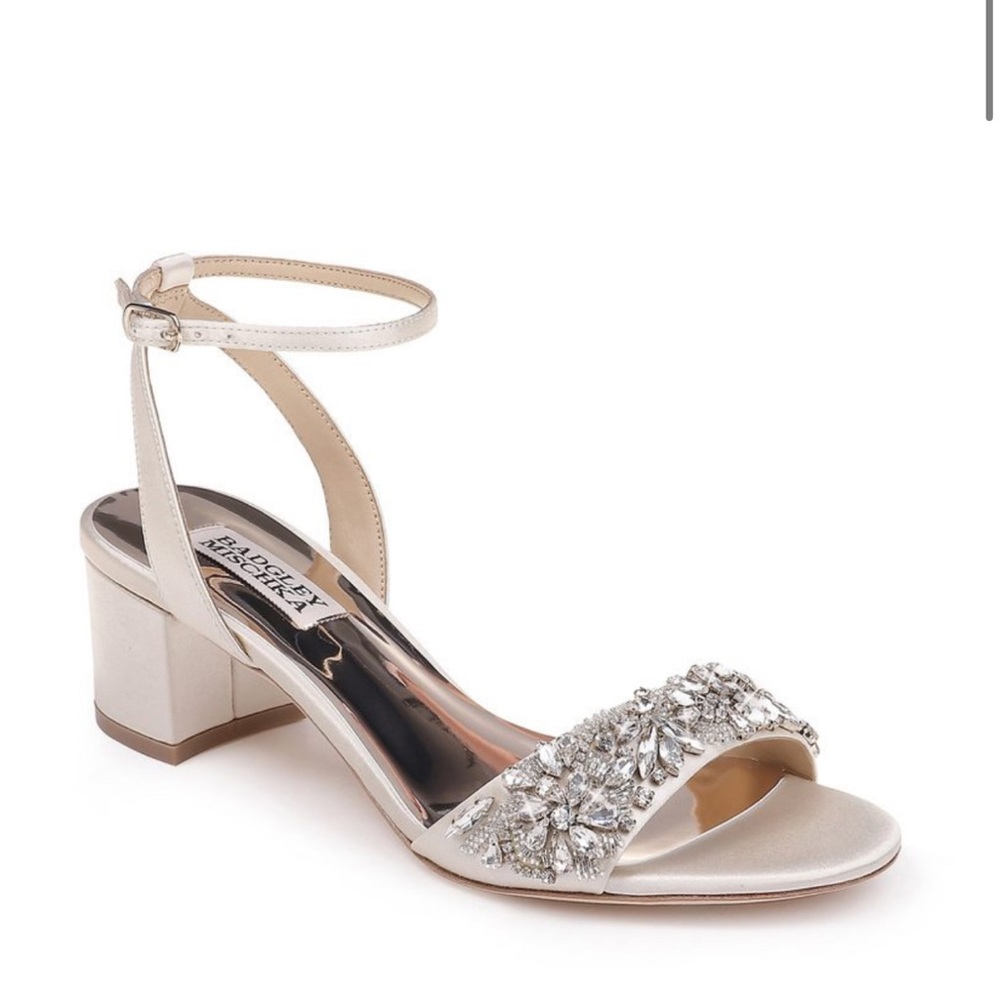 Badgley Mischka Ivanna Embellished Evening Shoe